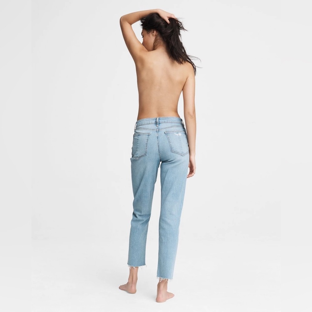NWT Rag & Bone Nina High-Rise Cigarette Denim Jeans sz 31 - Picture 4 of 14